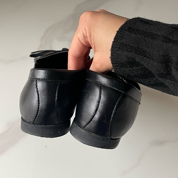 Zara leather tasselled moccasins - Picture 5 of 8